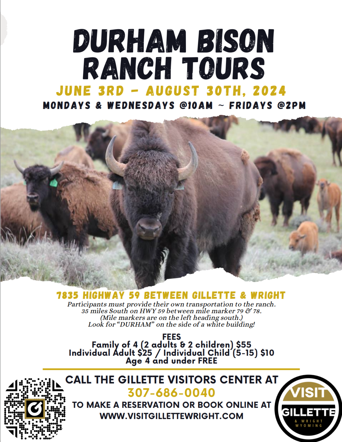 Tours - Durham Bison Ranch